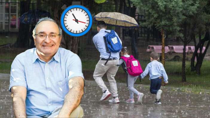ISLAK ASFALTTA İLK ZİL: Okul zili trafiğe göre kayabiliyor; havaya göre neden kaymıyor?
