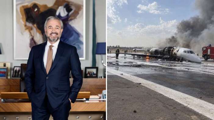 Libya'da havada dehşet: İş insanı Hamdi Akın'a ait jet inişte parçalandı, 3 personel yaralı!