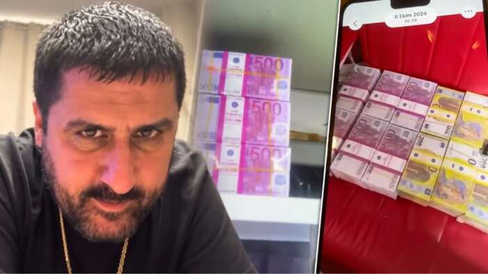Düğündeki altınlardan sonra şimdi de döviz kuleleri... Vanlı Kara Haydar’ın deste deste döviz balyaları saçıldı