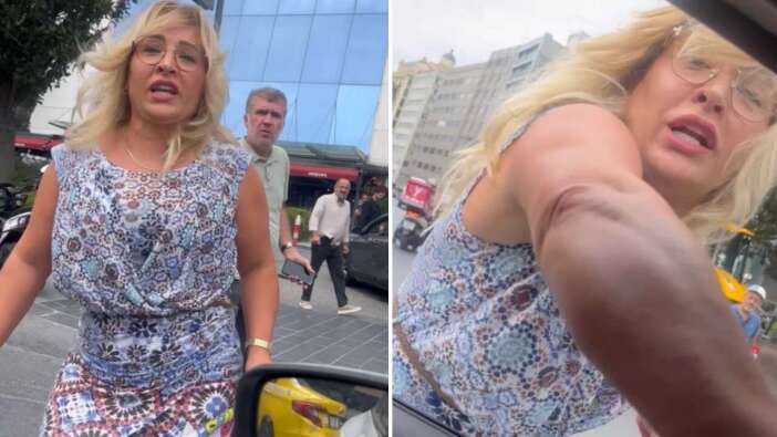 Bu kez maganda erkek değil kadın... Şişli'de trafikte akılalmaz şiddet: Sürücüye tehditler savurup böyle saldırdı!