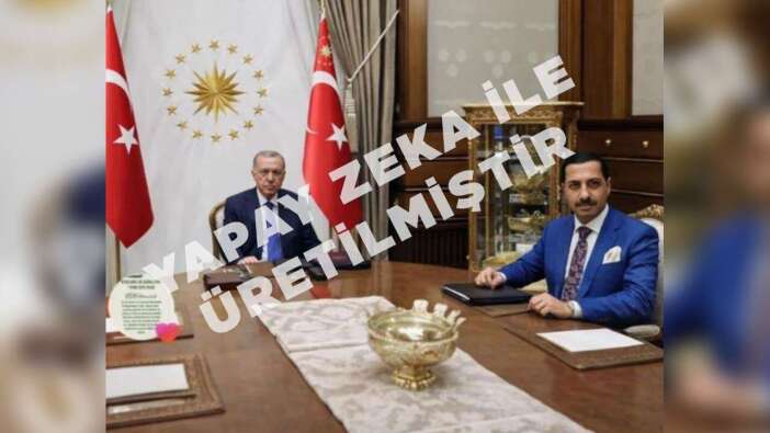 Fotoğrafı yapay zeka, gözaltısı gerçek! Erdoğan ve Bakan Gürlek'le kendisini montajlayan dolandırıcı yakalandı