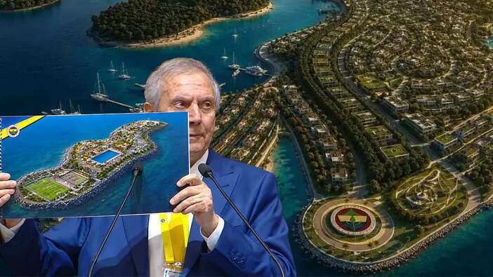 Aziz Yıldırım'dan çılgın proje: Fenerbahçe Adası