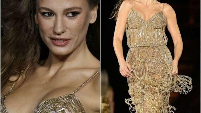 Serenay Sarıkaya Paris Moda Haftası podyumunda göz kamaştırdı! Elbisesinin fiyatını duymaya hazır mısınız...