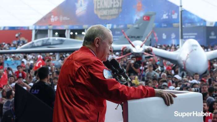 Cumhurbaşkanı Erdoğan TEKNOFEST 2026 Güneydoğu'da konuştu: 1.6 milyon başvuru ile rekor kırıldı
