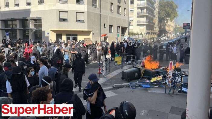 Fransa'da lise eylemleri büyüyor! Liselerde eğitime bu hafta ara verildi
