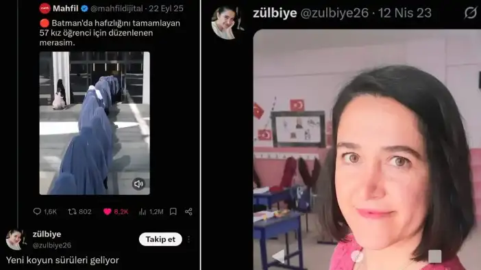 Hafız öğrencilere hakaret eden öğretmen için harekete geçildi!