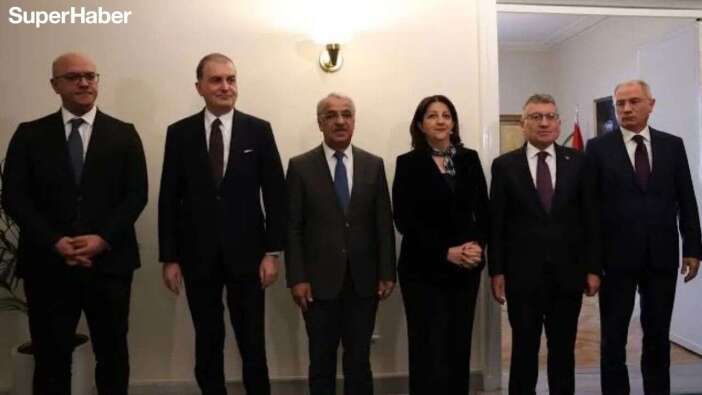 AK Parti ile DEM Parti İmralı heyetleri bir araya geldi! Süreçte kritik temas...