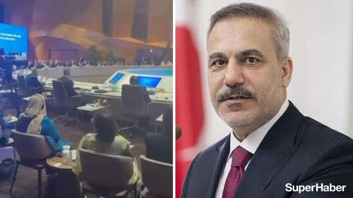 Bakü Zirvesi'nde dikkat çeken anlar! Dışişleri Bakanı Hakan Fidan Herzog'un konuşmasında salondan ayrıldı