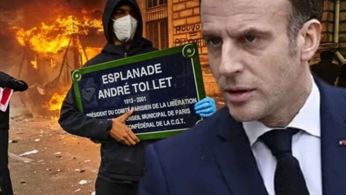 Fransa'da "Sarı Yelekliler" protestoları kontrolden çıktı: İçişleri Bakanı istifa etti, Macron reddetti! Yağmacılara iPhone şoku