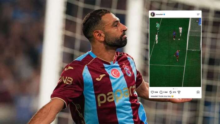 Salah'tan Beşiktaş'a gönderme: "Yüzde otuz beş"