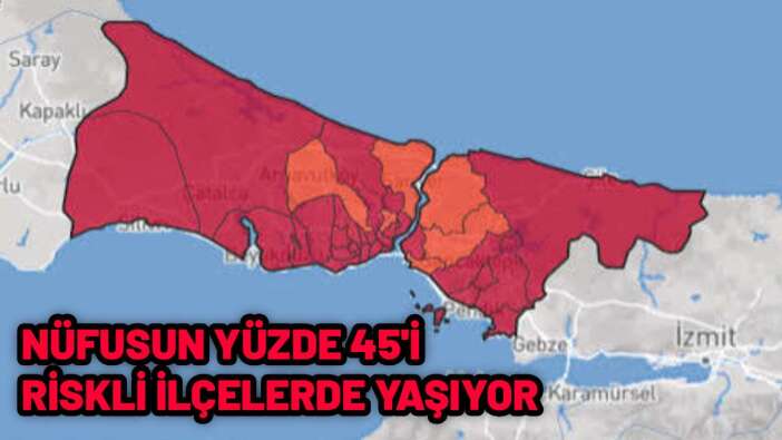 İstanbul’da depreme karşı zemini sağlam ve dayanıksız ilçeler güncellendi