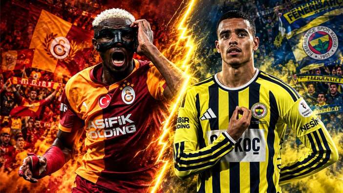 Galatasaray-Fenerbahçe derbisinin muhtemel 11'leri