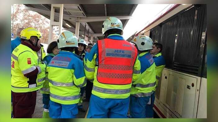 İspanya'da tren kazası! Çok sayıda yaralı var...