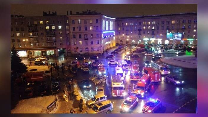 Rusya'da markette patlama:9 yaralı...