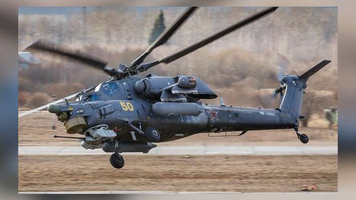 Rus Mi-24 helikopteri düştü: 2 pilot öldü
