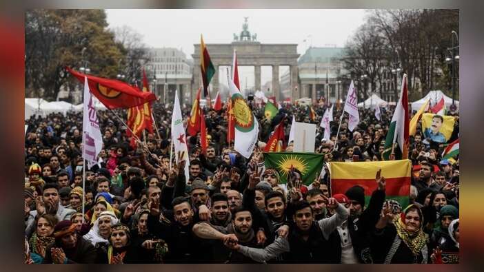 Almanya PKK yandaşlarının ekonomiye verdiği zararı tartışıyor...