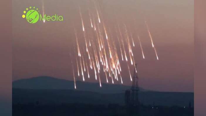 O ülkede yine Rus vahşeti... Sivillere fosfor bombası atıldı