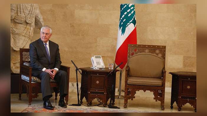 ABD Dışişleri Bakanı Tillerson'a Lübnan'da soğuk duş!