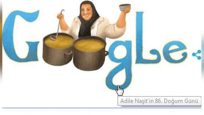 Google'dan Adile Naşit sürprizi