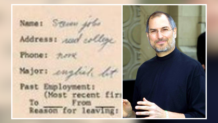 Steve Jobs'un 45 yıllık iş başvurusuna servet ödediler!