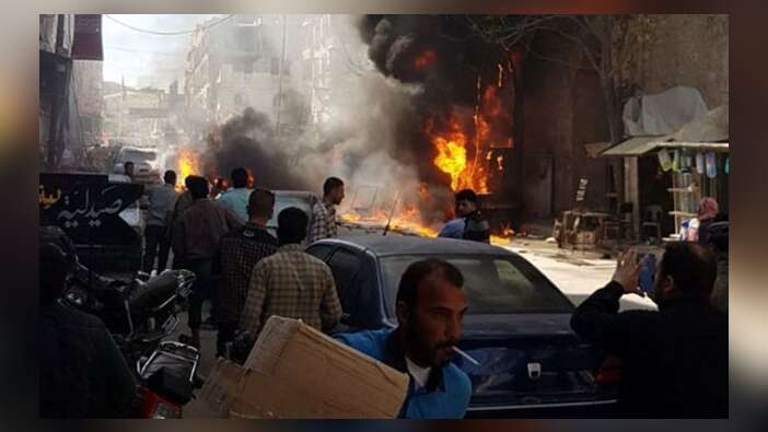 El Bab'da bombalı saldırı! Çok sayıda ölü var...