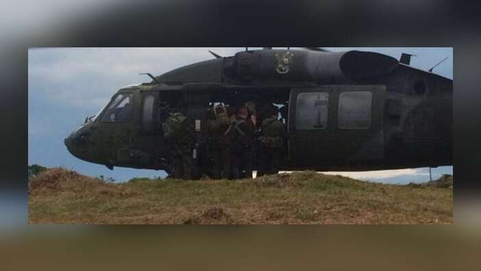 Askeri helikopter düştü: 17 ölü