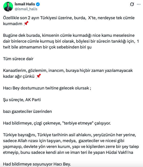 haci-yakisikli-hudayi-vakfi-fon-krizi-paylasimi-tepki-yagdi