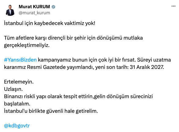 murat-kurum-yarisi-bizden-kampanyasi