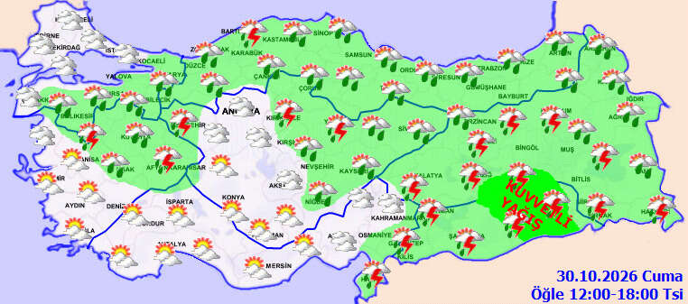 meteoroloji-30-ekim-hava-durumu